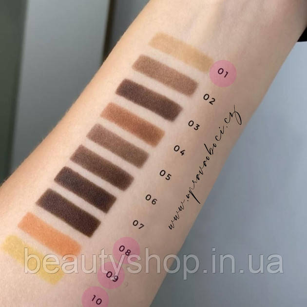 Хна для брів Zola, 5 гр – натуральне фарбування та догляд