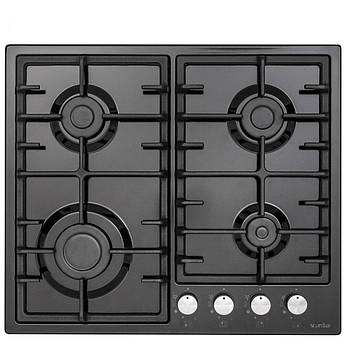 Газова поверхня Ventolux HSF640-D3 CS (BK) чорна, фото 1