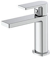 Змішувач для умивальника TROYA  BAFFIN-01 литий корпус, неповоротний, латунь