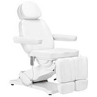 Педикюрно-косметологічне крісло Sillon Classik (2 мотори), біле