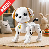 Робот собака на радіокеруванні 799 D-7 Робопес на керуванні Інтерактивна собачка ходить Розумний вихованець