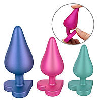 Набір силіконових анальних пробок ROMP Luster