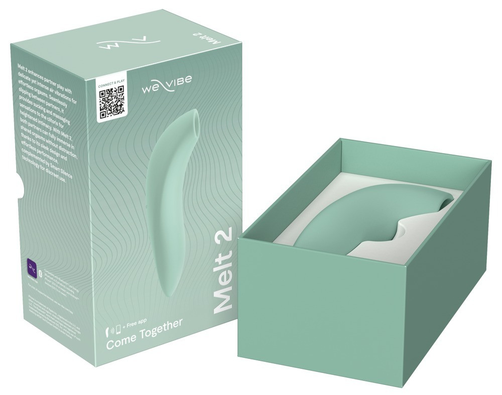 Вакуумний стимулятор клітора зі смарт-керуванням We-Vibe Melt 2, фото 1