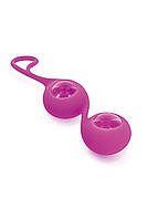 Вагінальні кульки скляні знімні Glamy Cristal Love Balls