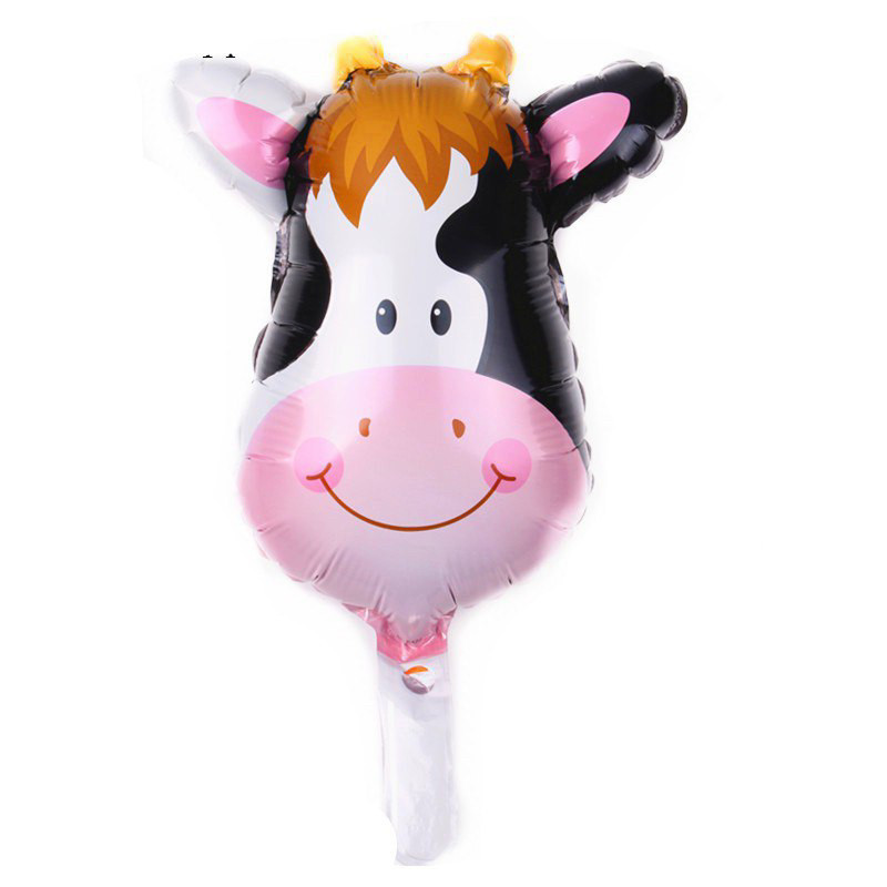 Фольгована кулька міні фігура Коровка, фото 1