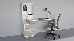 HECTOR B/G L стіл письмовий, фото 2