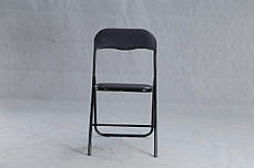 Стілець TIKO чорний каркас/чорний, фото 3