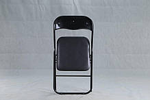 Стілець TIKO чорний каркас/чорний, фото 4