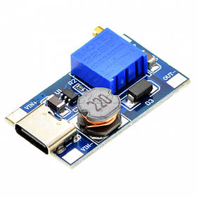 Підвищувальний DC-DC перетворювач MT3608 Type-C