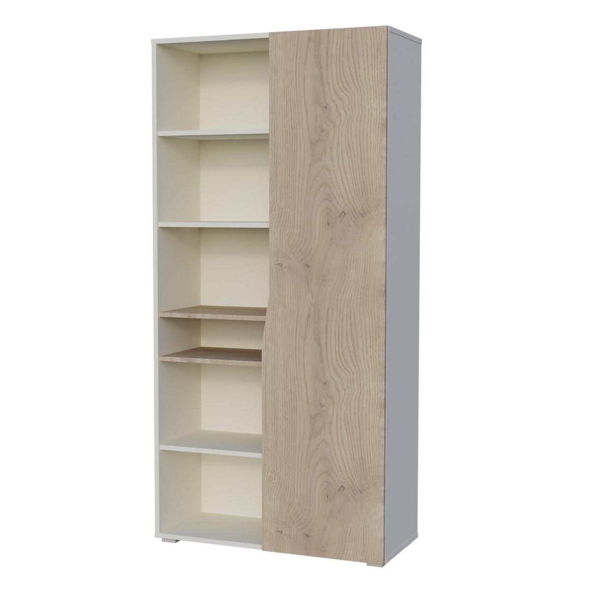 Connect A/R SK шафа 1Д дуб кремона котта/стоун бейж