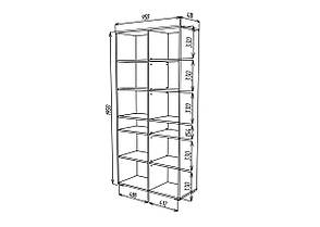 Connect A/R SK шафа 1Д дуб кремона котта/стоун бейж, фото 4