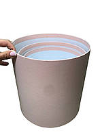 Коробка велика висока матрьошка (персик матовий)