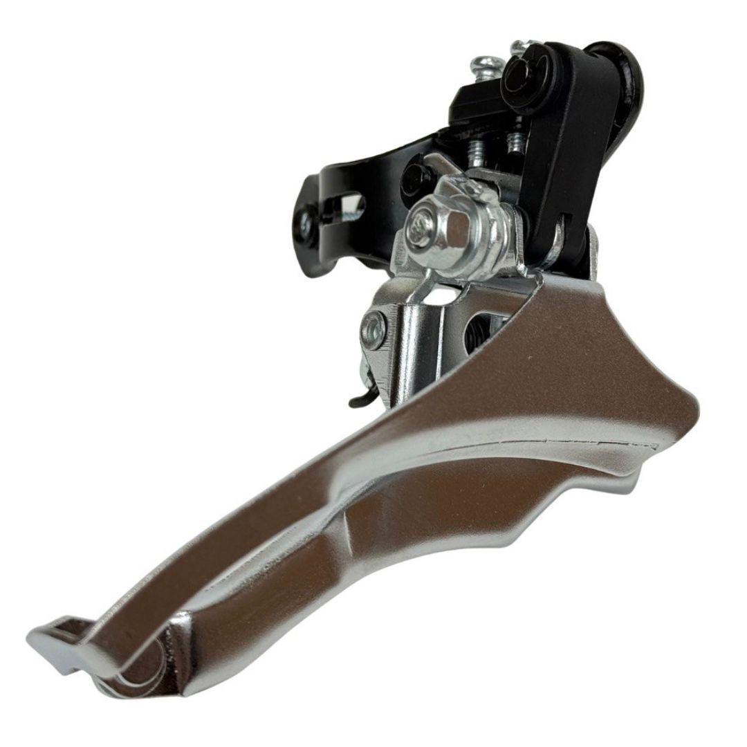 Передній перемикач SUN RACE FDM2S 42-34-24Т, адаптер 28.6-31.8мм, верхня тяга