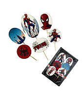 Набір цукрових топерів "Людина павук ТОП" ТМ"Slado"