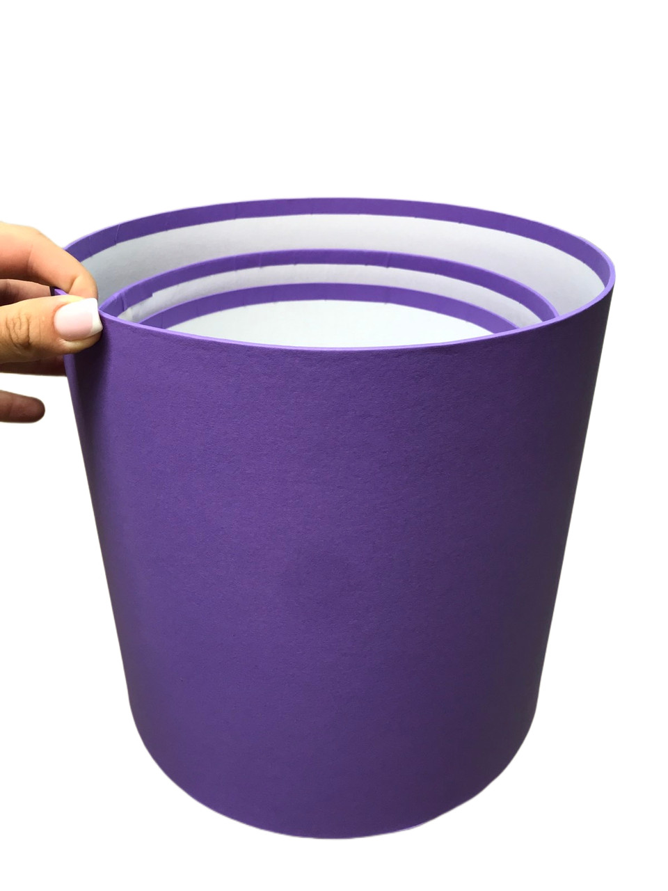 Коробка велика висока (фіолетовий матовий), фото 1
