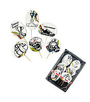 Набір цукрових топерів "Спортивний ТОП" ТМ"Slado"