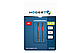 Ударні біти SL5 довжина 50мм сталь S2 набір 2 штуки Hogert арт HT1S161, фото 2