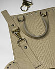 Набір шкіряної фурнітури для МК Easy Pack, рептилія слонова кістка, фото 2