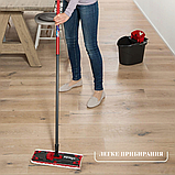 Набір для прибирання Vileda UltraMax Швабра стрічка з вузьким відром з автоматичним безконтактним віджимом, фото 4