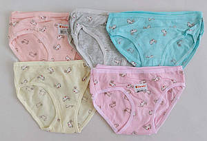 Дитячі труси «Зайчики» для дівчинки (10 шт)