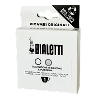 Набір Bialetti 1 cup Moka Express, ущільнювач + фільтр для гейзерної кавоварки