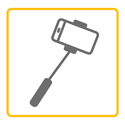 Моноподи селфі, кільцеві лампи і аксесуари до них