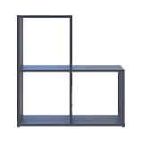 Стелаж Doros Степ 2х2 Графіт відкритий 69х28.8х71.4 (41516157), фото 4