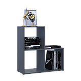 Стелаж Doros Степ 2х2 Графіт відкритий 69х28.8х71.4 (41516157), фото 5