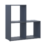 Стелаж Doros Степ 2х2 Графіт відкритий 69х28.8х71.4 (41516157), фото 6