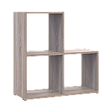 Стелаж Doros Степ 2х2 Дуб сонома відкритий 69х28.8х71.4 (41516155), фото 7