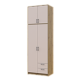 Антресоль висока Doros Ронді Дуб Артізан/Кашемір 2 ДСП 82х52х65 (41516181), фото 5