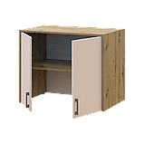 Антресоль висока Doros Ронді Дуб Артізан/Кашемір 2 ДСП 82х52х65 (41516181), фото 2