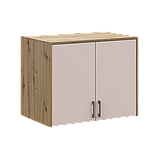 Антресоль висока Doros Ронді Дуб Артізан/Кашемір 2 ДСП 82х52х65 (41516181), фото 4