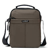 Сумка Чоловіча Планшет нейлон Lanpad 0935 brown. Купити чоловічі сумки гуртом і в роздріб Україні.