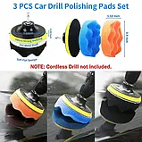 💙Комплект для полірування, миття та догляду за автомобілем, набір 22 предметів в сумці CS-002, фото 5