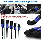 💙Комплект для полірування, миття та догляду за автомобілем, набір 22 предметів в сумці CS-002, фото 6