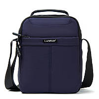 Сумка Чоловіча Планшет нейлон Lanpad 0935 blue. Купити чоловічі сумки гуртом і в роздріб Україні.