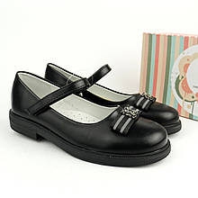Туфлі для дівчаток чорні Tom.m в школу
