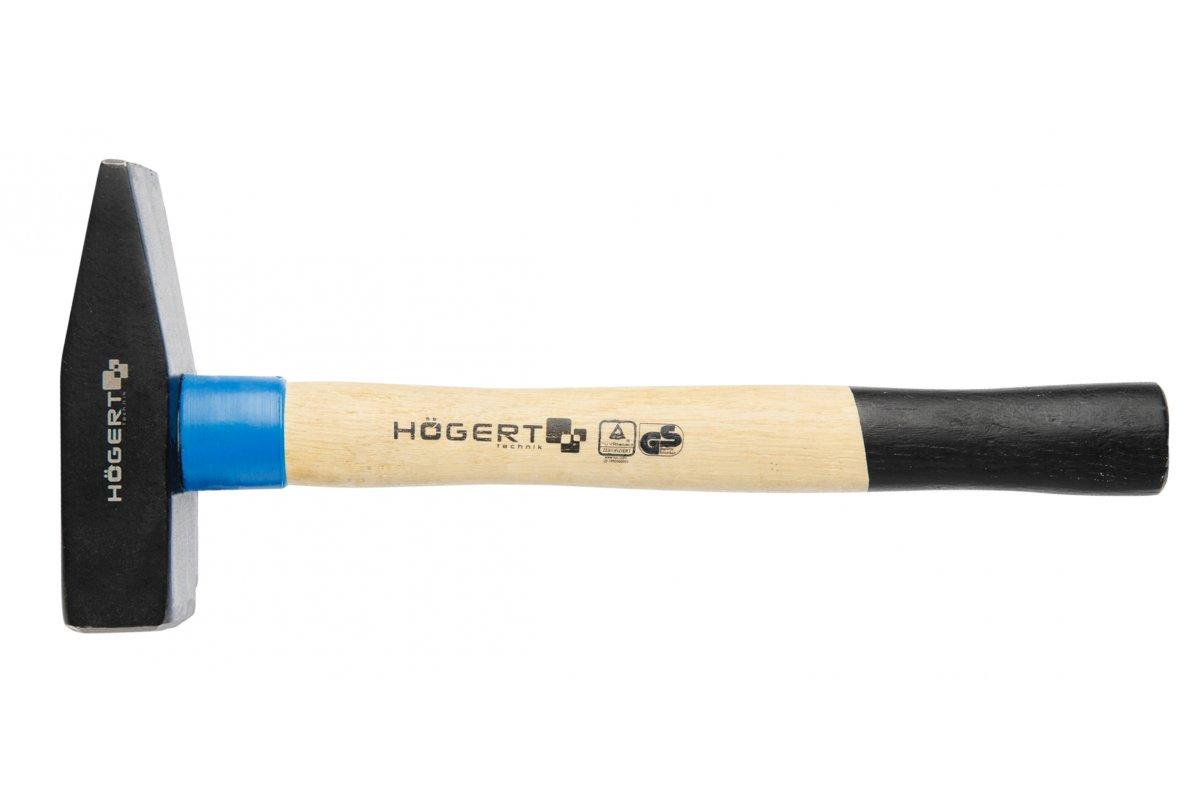 Молоток кований 1500 г з дерев’яною ручкою Hogert HT3B015, фото 1