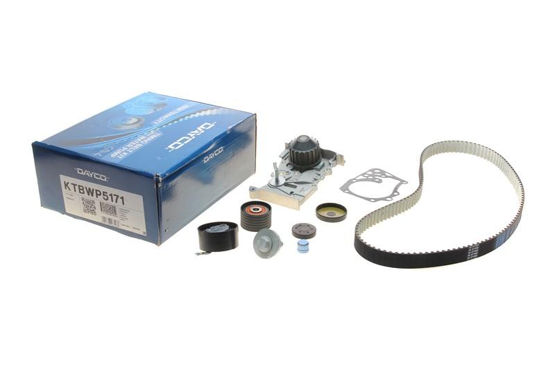 Помпа + комплект ременя ГРМ RENAULT MEGANE, DAYCO (KTBWP5171), фото 1