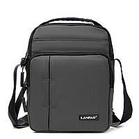 Сумка Чоловіча Планшет нейлон Lanpad 0939 grey. Купити чоловічі сумки гуртом і в роздріб Україні.