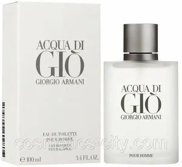 Чоловіча парфумована вода Giorgio Armani Acqua Di Gio, 100 мл., фото 1