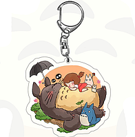 Брелок акриловий Мій сусід Тоторо Tonari no Totoro 6 см