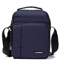 Сумка Чоловіча Планшет нейлон Lanpad 0939 blue. Купити чоловічі сумки гуртом і в роздріб Україні.