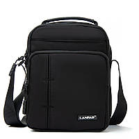 Сумка Чоловіча Планшет нейлон Lanpad 0939 black. Купити чоловічі сумки гуртом і в роздріб Україні.