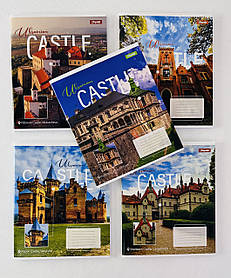 Зошит 96 аркушів у лінію Ukrainian castle (767423) 1 вересня