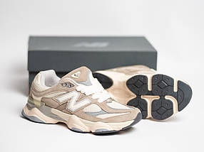 Чоловічі кросівки New Balance 9060 Brown White коричневі