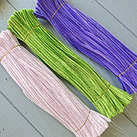 Синель набір 3 кольори по 100 шт у кожному — 225 грн