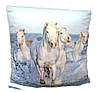 Подушка декоративна на блискавці Коні Carmani,45х45 см (021-1802), фото 2
