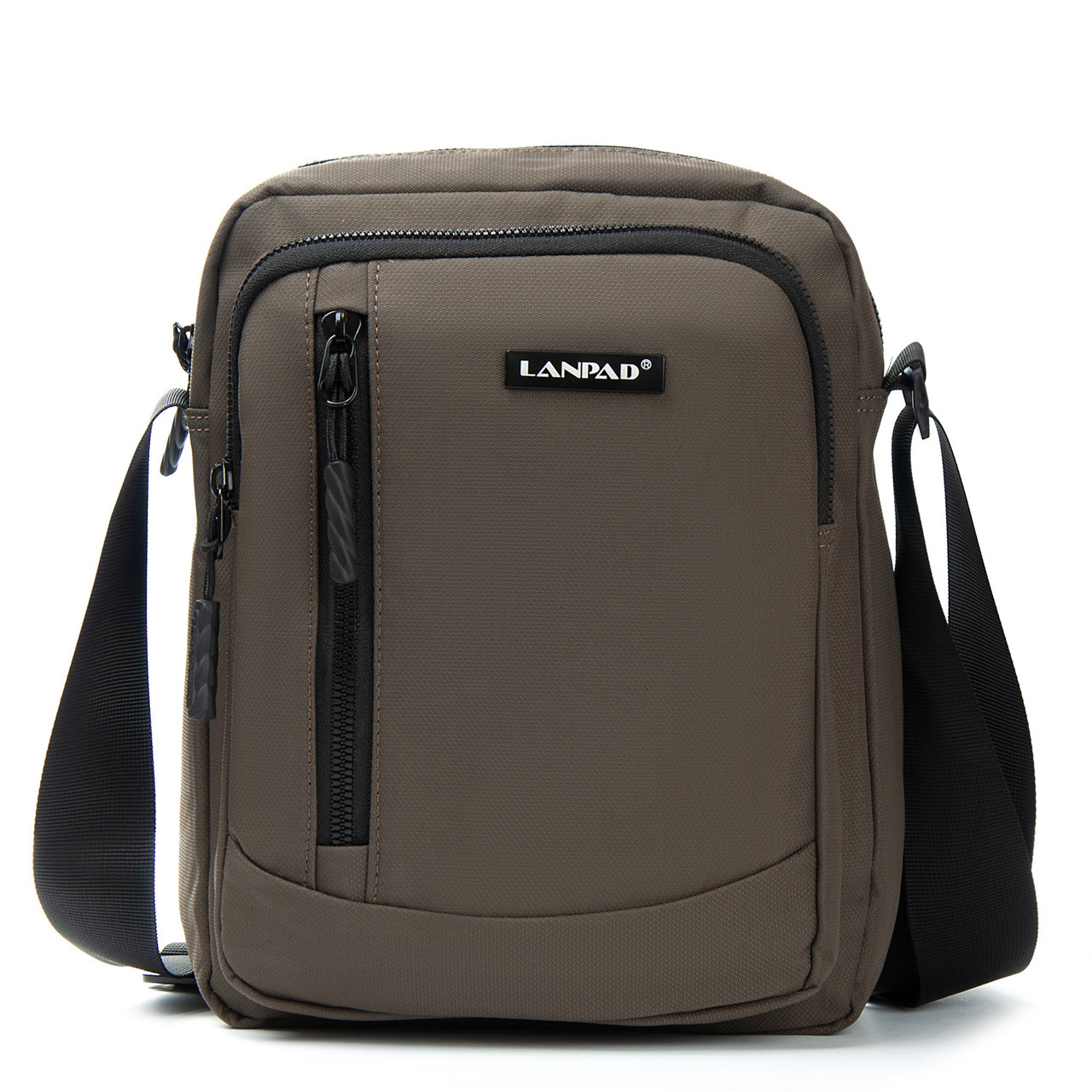 Сумка Чоловіча Планшет нейлон Lanpad 15068 brown. Купити чоловічі сумки гуртом і в роздріб Україні.